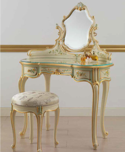 FMF-Toilette con Specchiera Orientabile Dressing Table with Adjustable Mirror