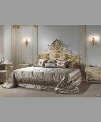 FMF-Letto con testata Intagliata e Giroletto Bed - Image 2