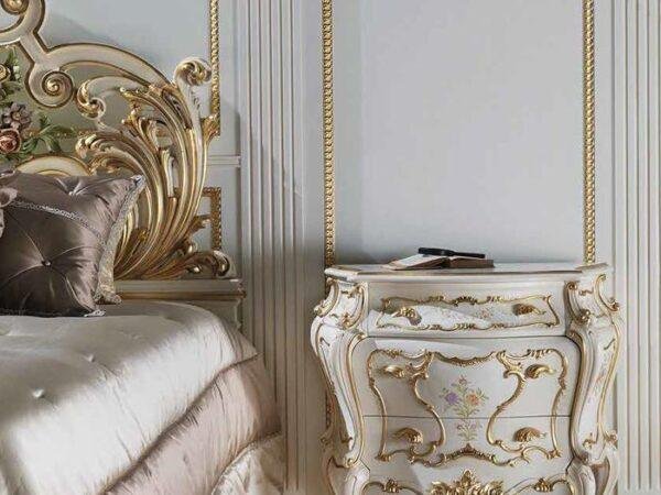 FMF-Comodino a 3 Cassetti Night Table