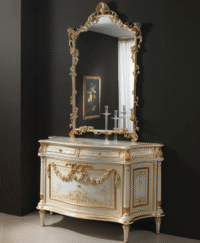 FMF- mod. 0520 sideboard with 0521 mirror