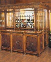 Imperial Italian Corner Bar Cabinet