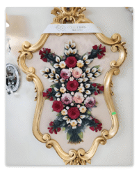 Where red whispers opulence