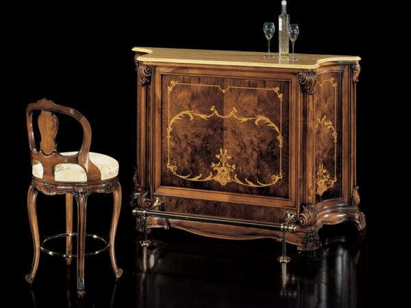 Bar Unit with Marble Top Options