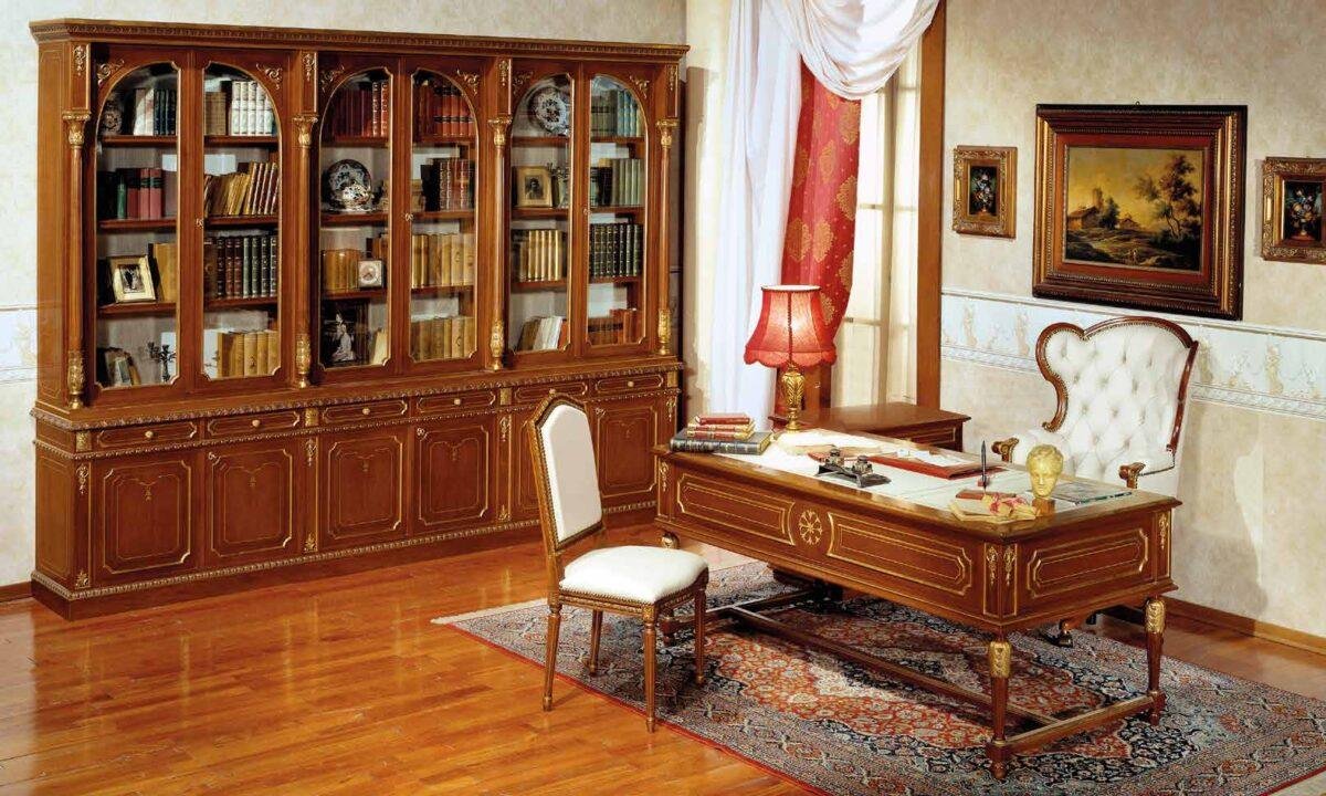 Classic Cherry Executive Office Set - Image 1