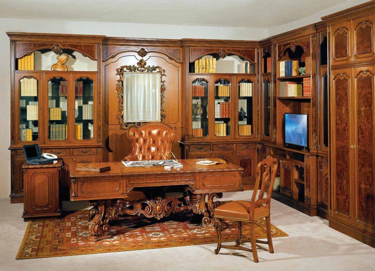 Walnut Library Set – Image 1