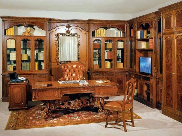 Walnut Library Set