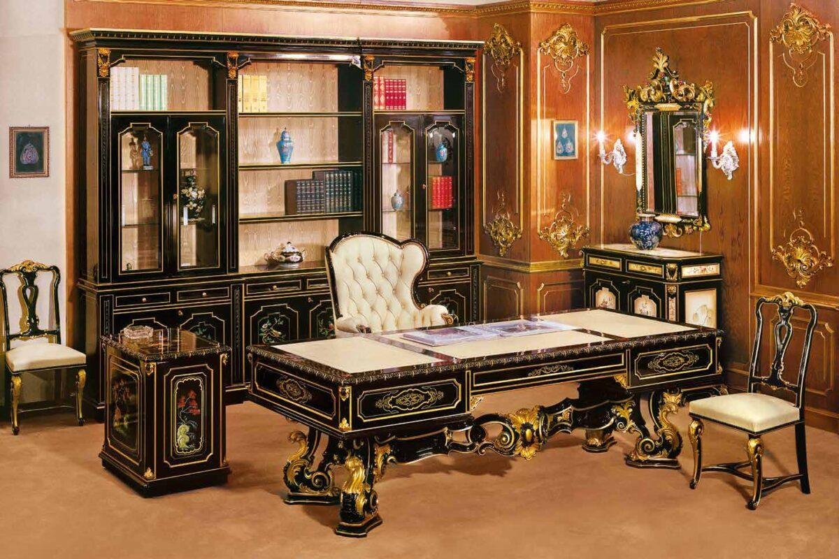 Black & Ivory Office Set – Image 1