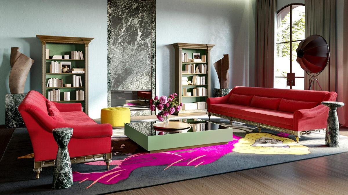 Classic Contemporary Sofas with Refined Detailing - Image 1